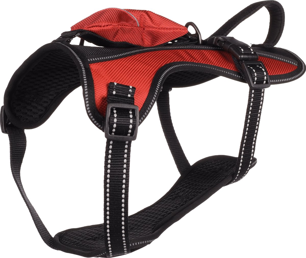 Flamingo Kelso - Harnas Honden - Harnas Kelso Rood M 34-50cm 20mm - 1st - 131689 - 1st