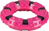Flamingo Spiky Ring - Hondenspeelgoed - 15 cm - Roze