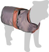 Flamingo Honden Winterjas Dakota - Bruin - 66 - 70 cm x 40 cm