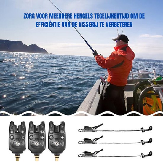 Beetverklikker set 3 stuks - Beetmelders - Beetmelders met ontvanger - Instelbaar volume en gevoeligheid — afbeelding 4