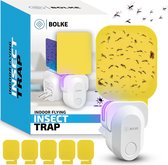 Bolke® - muggenstekker - muggenvanger - muggenstekker niet giftig - 10 extra vellen - kindvriendelijk - muggenlamp