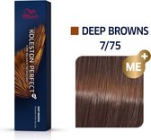 Wella Professionals Koleston Perfect Me+ - Haarverf - 7/75 Deep Browns - 60ml