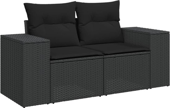 vidaXL-6-delige-Loungeset-met-kussens-poly-rattan-zwart