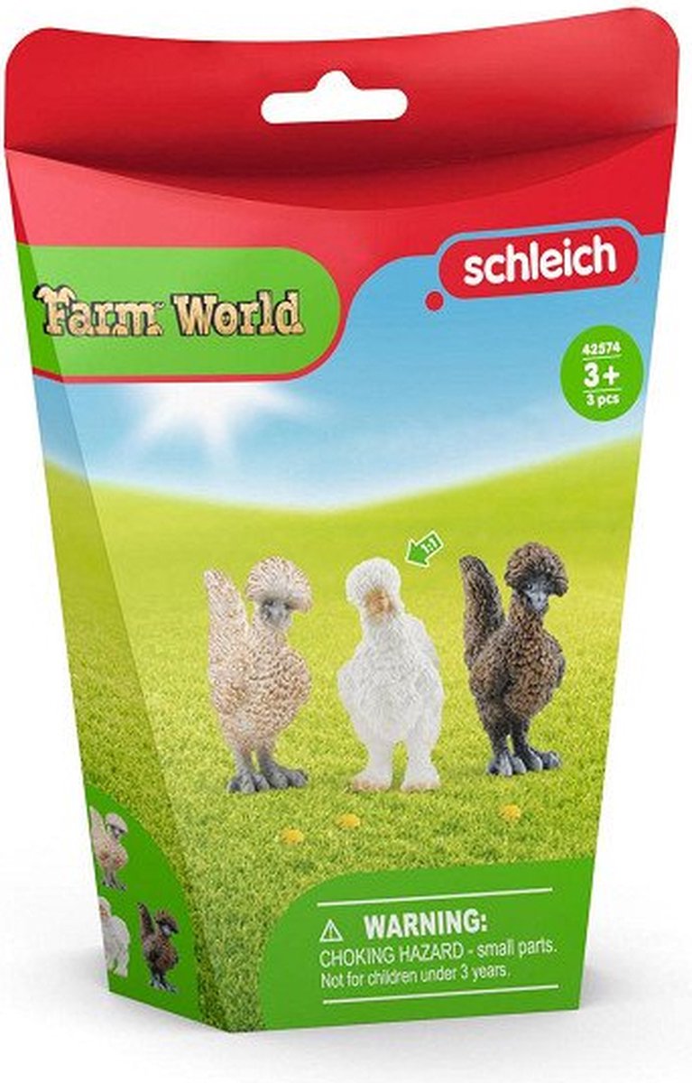 schleich FARM WORLD Kippenvrienden - Speelfigurenset - Kinderspeelgoed voor Jongens en Meisjes - 42574 — afbeelding 7