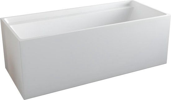 Shower & Design Rechthoekig eilandbad - 232 L - 150 x 75 x 60 cm - Wit - Acryl - ASPIUS L 150 cm x H 60 cm x D 75 cm