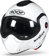 ROOF BoXXer Wit Systeemhelm - Motorhelm - Maat XS