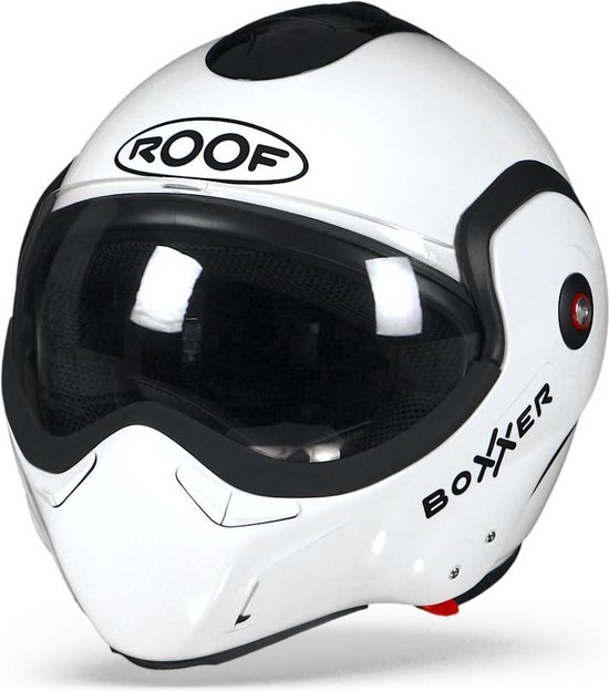 Casque ROOF BoXXer Blanc Flip Up - Casque de moto - Taille XS | bol