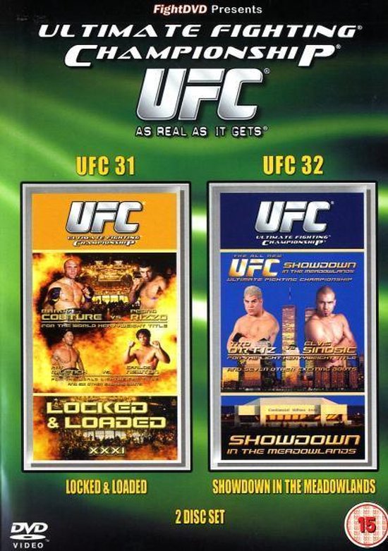 Cover van de film 'WWE UFC 31 & 32'