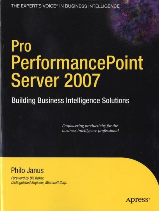 Pro PerformancePoint Server 2007 - cover