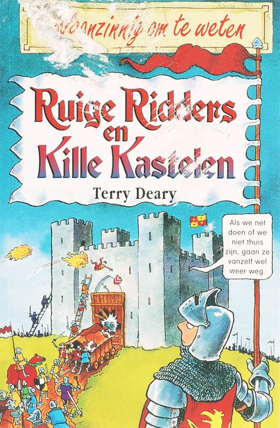 Cover van het boek 'Ruige ridders en kille kastelen' van Terry Deary