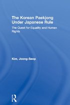 The Korean Paekjong Under Japanese Rule