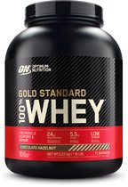 Optimum Nutrition Gold Standard 100% Whey Protein – Chocolate Hazelnut – Proteine Poeder – Eiwitshake – 71 doseringen (2270 gram), gebruikt tweedehands  Nederland