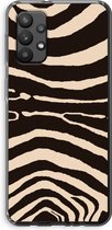 CaseCompany® - Galaxy A32 4G hoesje - Arizona Zebra - Soft Case / Cover - Bescherming aan alle Kanten - Zijkanten Transparant - Bescherming Over de Schermrand - Back Cover