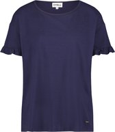 CYELL Solids Indigo pyjamatop korte mouwen - Donkerblauw Donkerblauw maat 42 (XL)