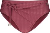 Beachlife Dark Rose hoog bikinibroekje - dames - Maat 44