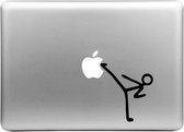 Mobigear Design Sticker Geschikt voor Apple MacBook Air 11 (2010-2016) - Karate
