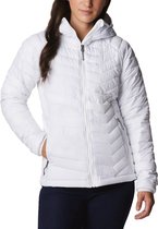 Columbia Powder Lite Hooded Jacket 1699071103, Vrouwen, Wit, Jasje, maat: L