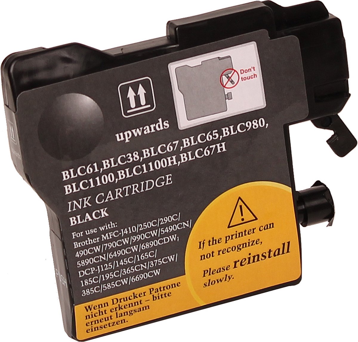 Image of ABC huismerk inkt cartridge geschikt voor Brother LC-980 LC-985 LC-1100 zwart voor DCP-145C DCP-160 DCP-163C DCP-165C DCP-167C DCP-185C DCP-190 DCP-195C DCP-197C DCP-365CN DCP-370 DCP-373CW DCP-375CW
