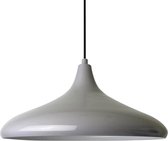 Bamyum Champion Grijs Hanglamp Metalen 1xE27 Fitting Ø 35 cm Pendellamp Voor Binnen Binnenkleur is Wit