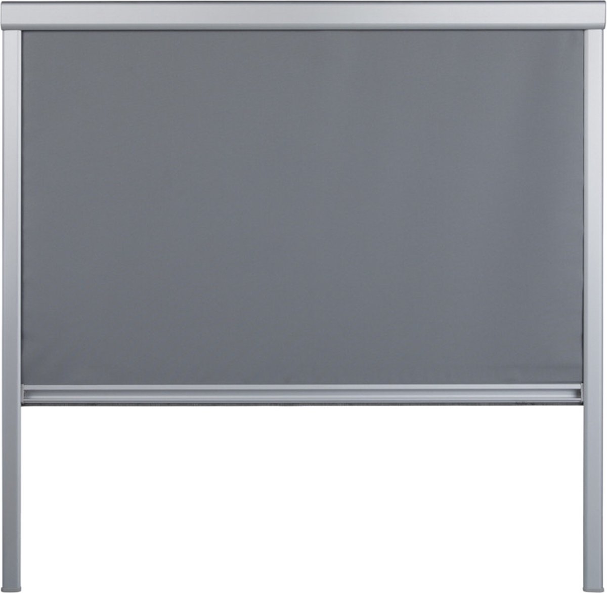 Lifa Living - Dakvenstergordijn - 117,3 x 79,5 cm - Antraciet - Verduisterend - Cassette Zijprofiel - Schroevendraaier voor Montage - Polyester