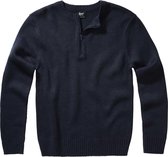 Urban Classics Gebreide trui -S- Armee Pullover Blauw