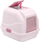 Imac Easy Cat - Roze - Kattenbak - 40,5 x 50 x 41 cm