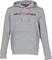 Jack & Jones - Heren Hoodies Jwhcorp Old Logo Sweat Hood - Grijs - Maat XL