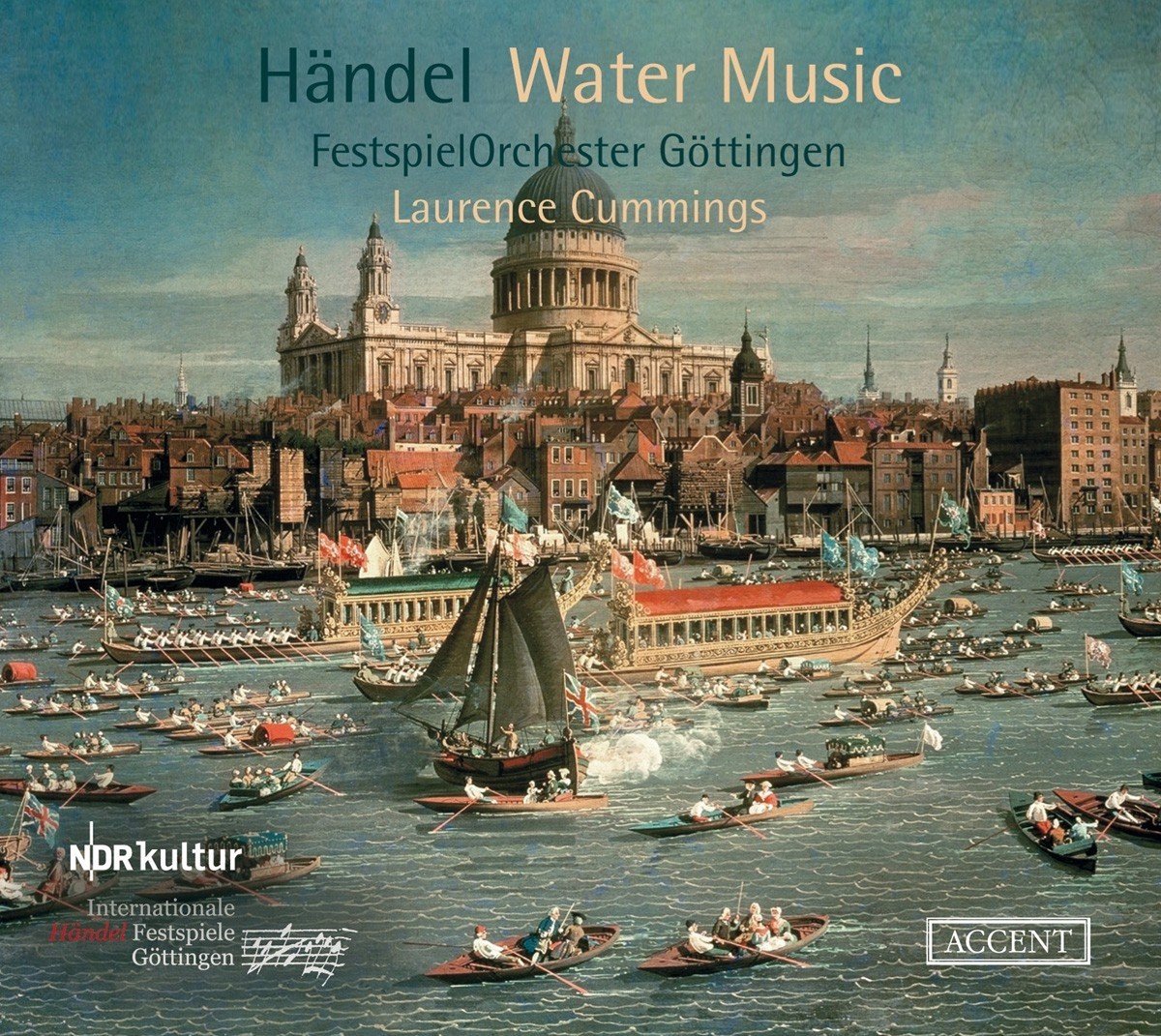Festspielorchester Göttingen, Laurence Cummings - Händel: Water Music (CD)