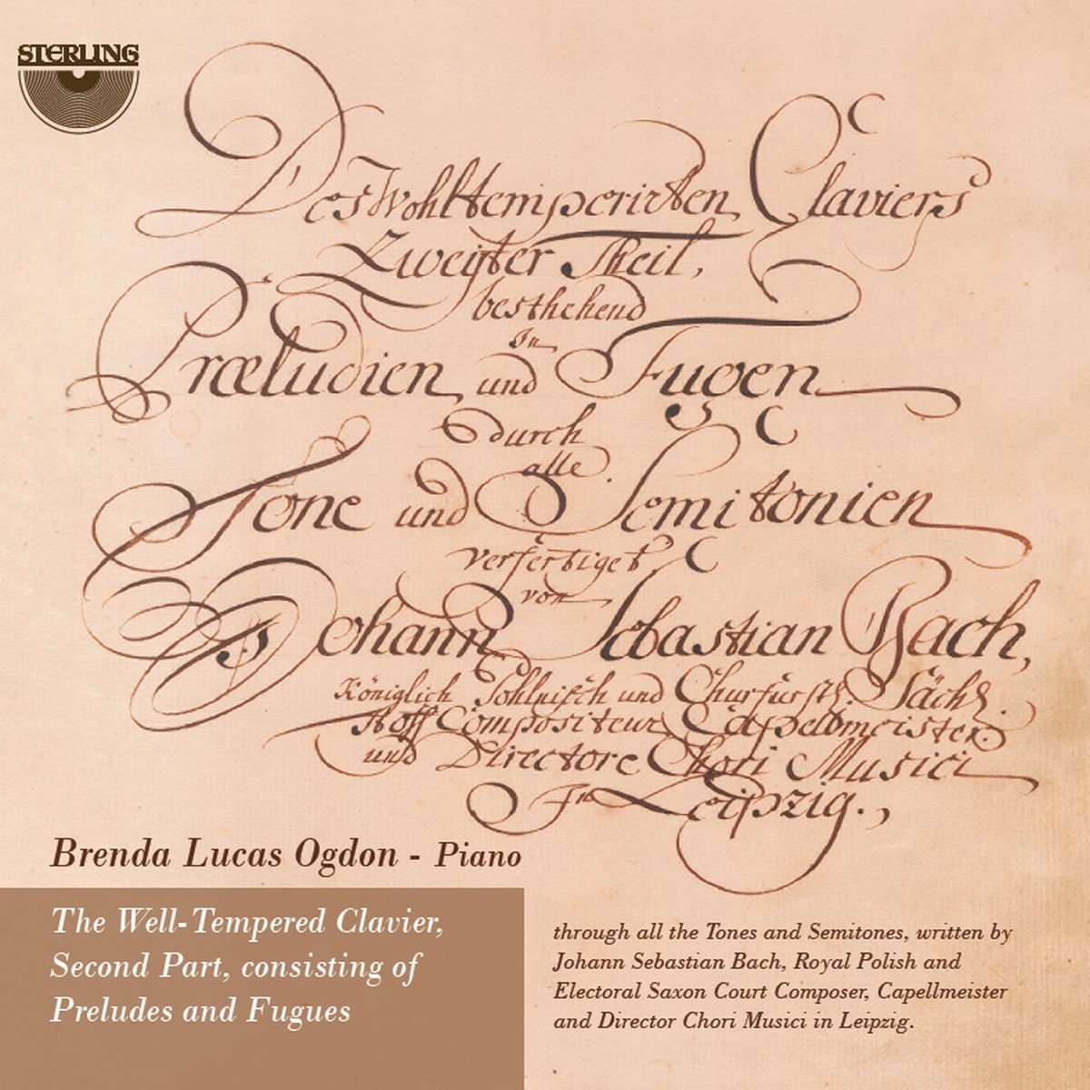 Brenda Lucas - J.S. Bach: The Well Tempered Klavier Book 2 (2 CD)