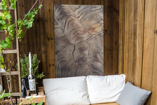 Affiche de jardin A vol d'oiseau à travers les terres agricoles espagnoles - 80x120 cm - Jardin