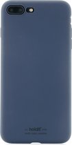 Holdit - iPhone 8/7 Plus, hoesje silicone, navy blauw