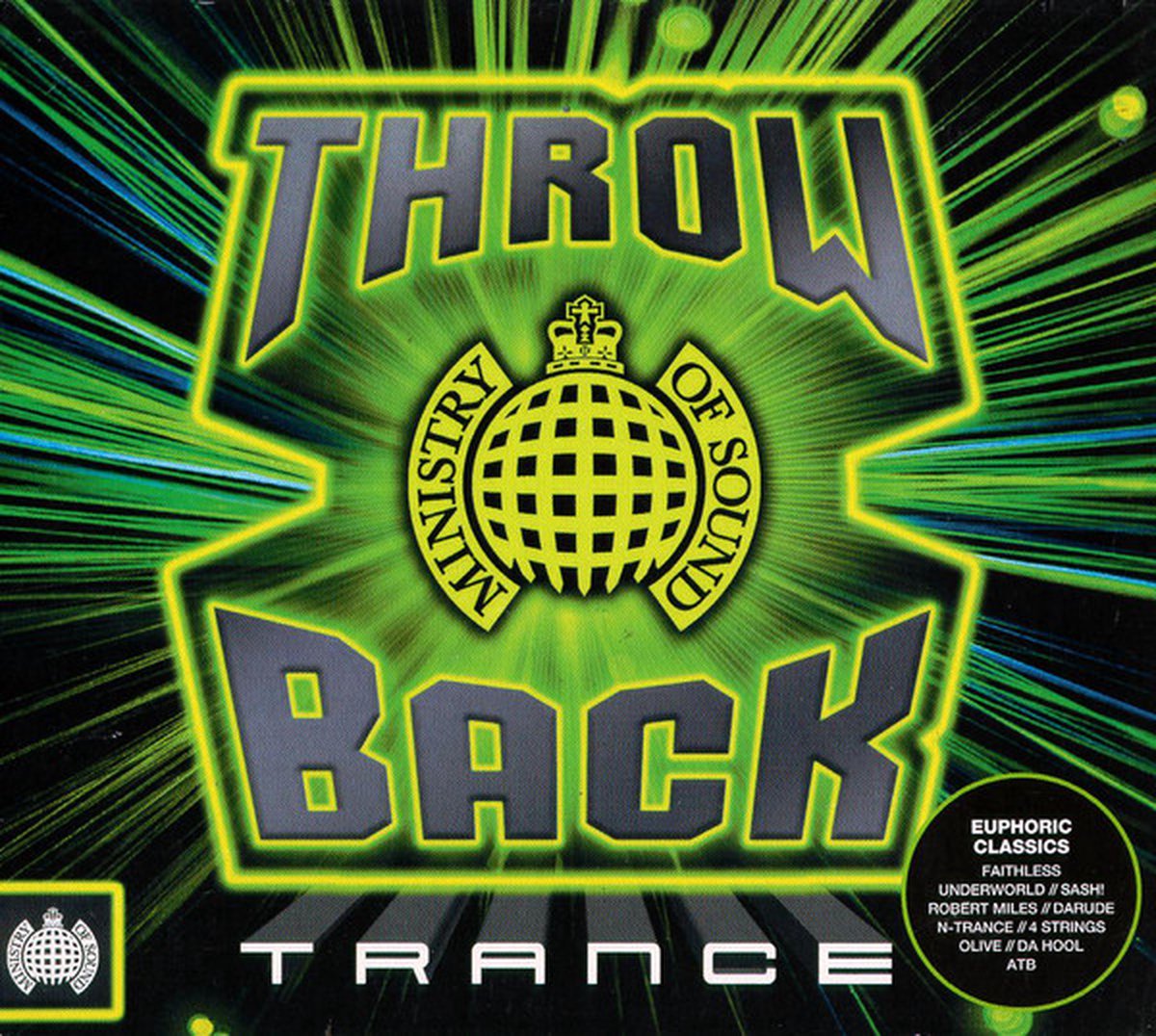 Ministry Of Sound Throwback Trance, various artists CD (album