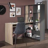 Parisot - Bureau - 104 cm - Bruin