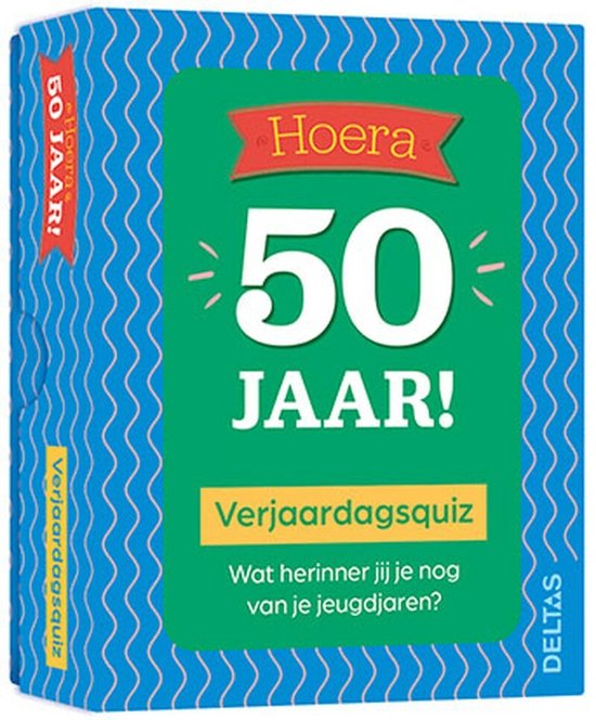 Boek cover Verjaardagsquiz Hoera 50 jaar! van ZNU (Onbekend)