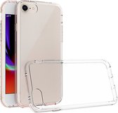 Mobigear Doorzichtig Hoesje geschikt voor Apple iPhone SE (2020) Telefoonhoesje Hardcase | Mobigear Crystal Backcover | Doorzichtig Telefoonhoesje iPhone SE (2020) | iPhone SE (2020) Case | Back Cover - Transparant