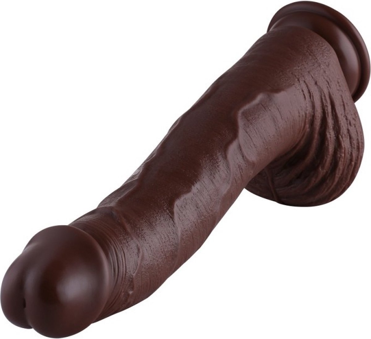 Goedkoopste Dildo XXL Large 25 KlicLok Bruin