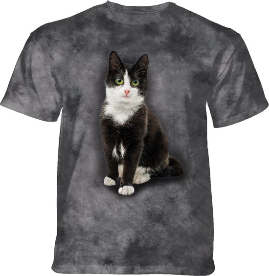 T-shirt Black & White Cat