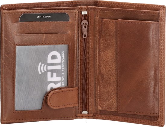 Portefeuille Double-D Da Vinci - Marron