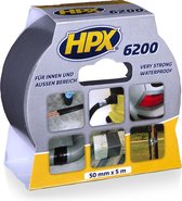 HPX CB5005 Pantsertape Zilver 50mmx5m