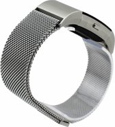 RVS zilver kleurig metalen milanese loop bandje voor de Fitbit Charge 2