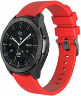 Bandje Voor de Samsung gear S3 Bandje Samsung Gear S3 Classic en Gear S3 Frontier rood large 22mm