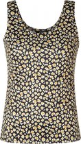 ES&SY - T-shirt - Black/Multi-Colour - maat 36