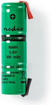 Nedis BANM390SC1 Nikkel-metaalhydride-accu 3,6 V 300 Mah Soldeerlip
