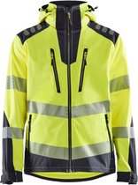 Blaklader Softshell jack High Vis 4491-2513 - HIgh Vis Geel/Medium Grijs - 4XL