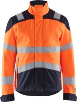 Blaklader Multinorm inherent jack 4089-1513 - High Vis Oranje/Marineblauw - M