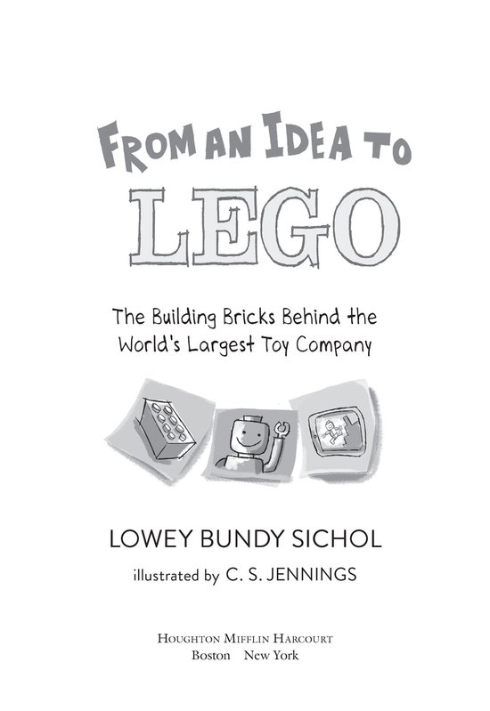 From an Idea to Lego - cover