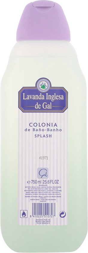 Lavanda Inglesa de Gal - Puig - Eau De Cologne 750ml