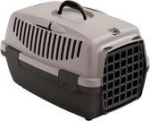 ZOLUX Gulliver Transportmand - 46 x 28 x 30 cm - Rosy grey - Voor katten en honden tot 6 kg