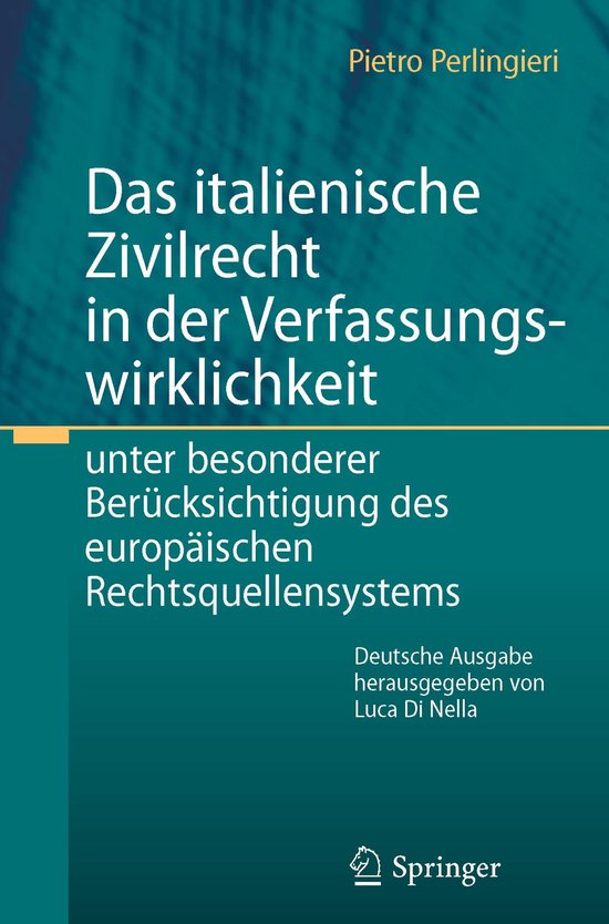 Social Science and Law (German Language) - Das italienische  ... - cover