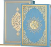 Koran met staande opberg houder Blauw